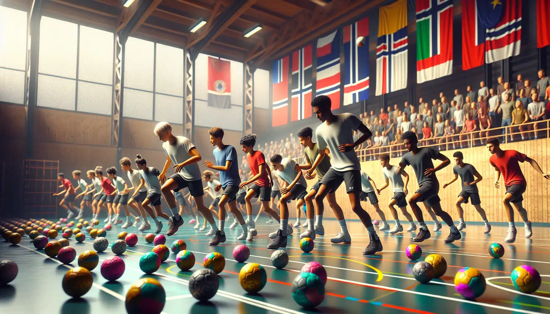 Fra amatører til elite – hvordan håndballspillere trener for suksess og når sine mål – illustrasjon 1