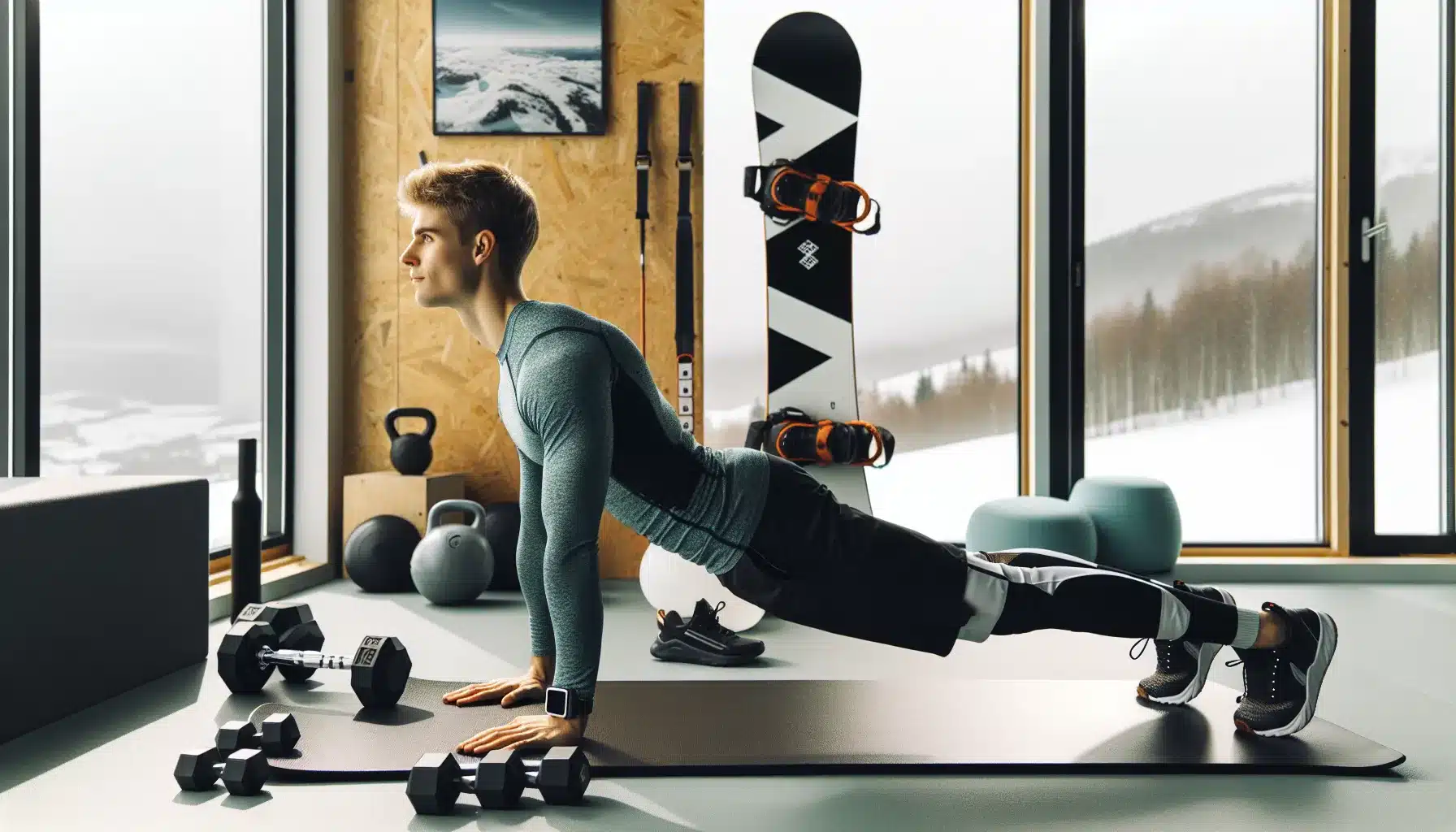 Hvordan trene for å bli en bedre snowboarder 3 Hvordan trene for å bli en bedre snowboarder – illustrasjon 2