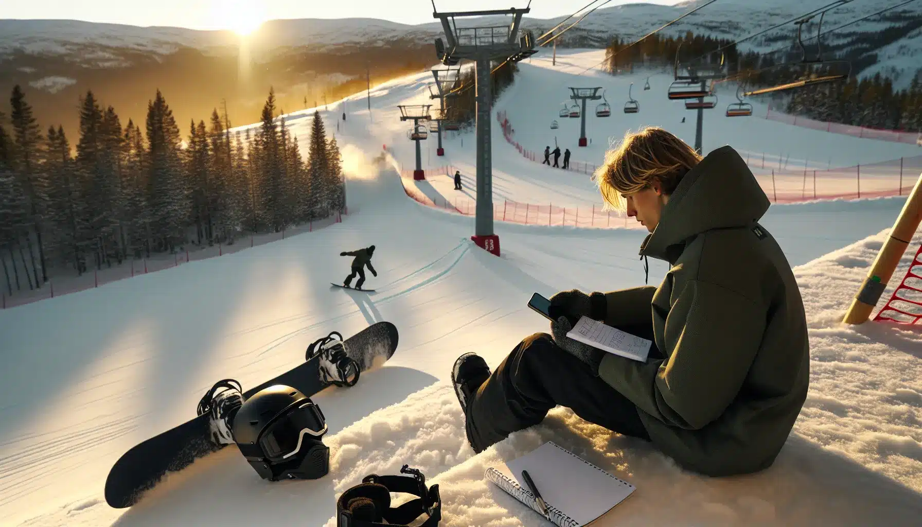 Hvordan trene for å bli en bedre snowboarder 2 Hvordan trene for å bli en bedre snowboarder – illustrasjon 1