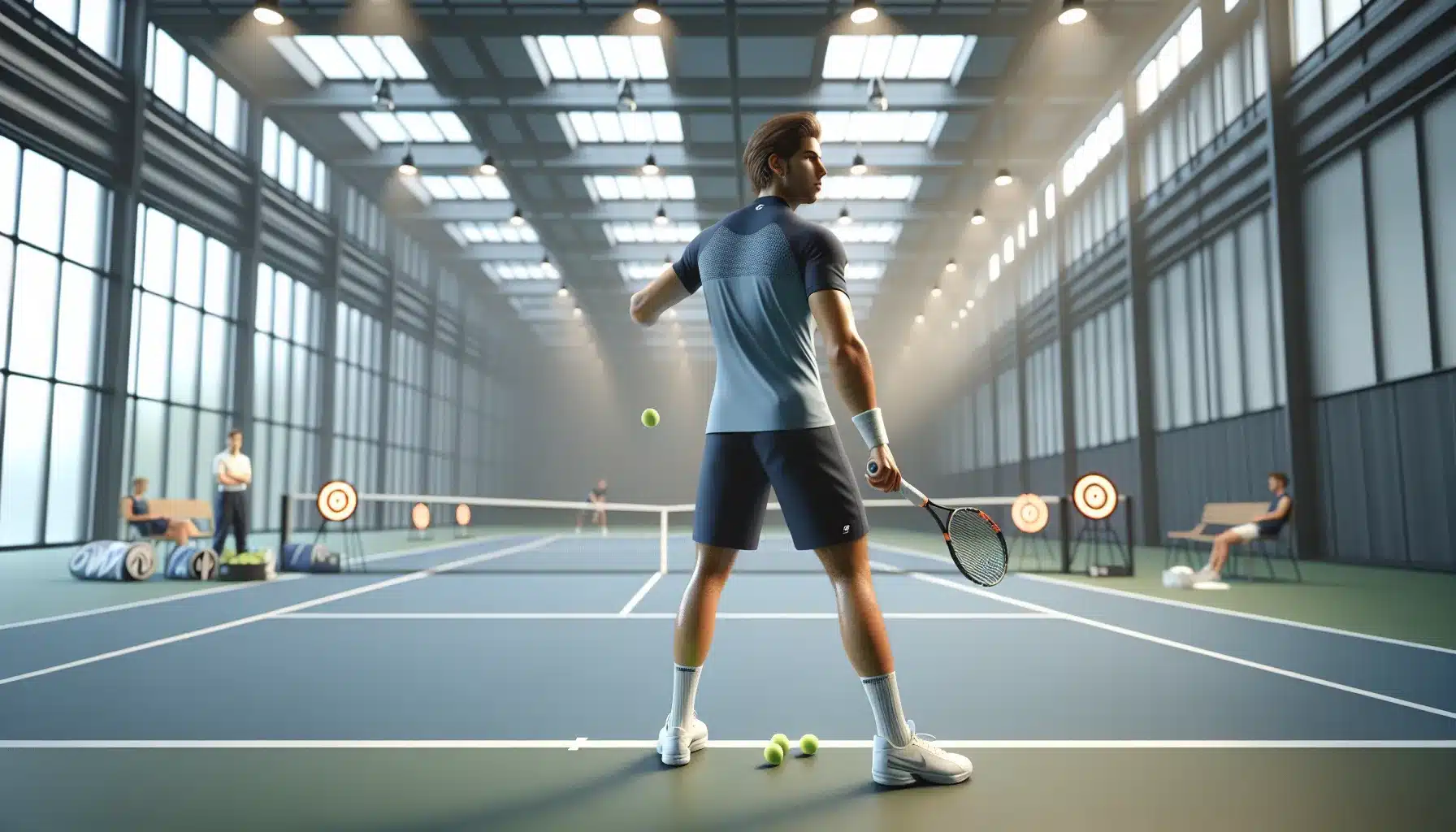De beste tipsene for &aring; forbedre serven i tennis &ndash; illustrasjon 1